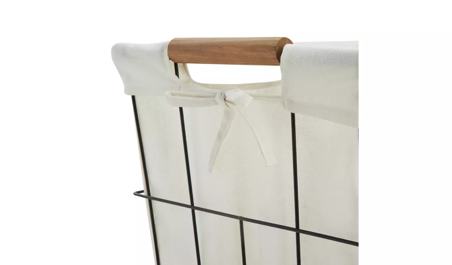 Habitat Industrial Laundry Basket - White