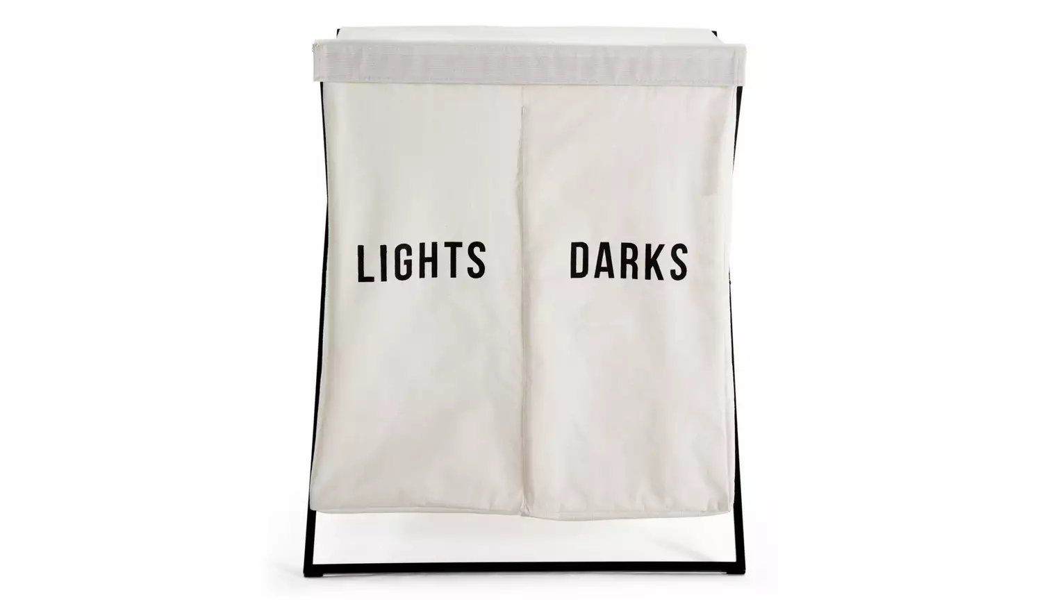 Habitat 52 Litre Double Canvas Laundry Bag - White