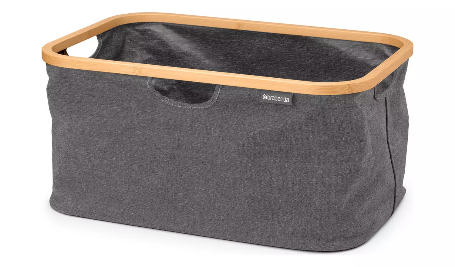 Brabantia 40 Litre Foldable Laundry Basket - Pepper Black