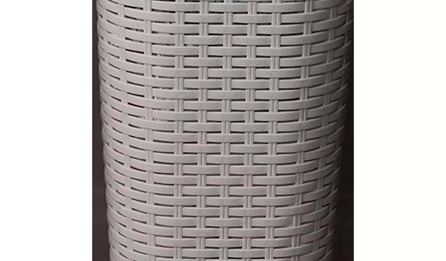 Addis 40 L Slimline Laundry Basket - Light Grey