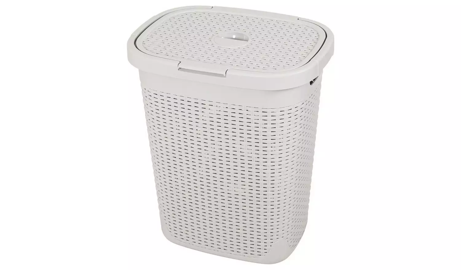 Addis Rattan 50 Litre Laundry Basket - Grey