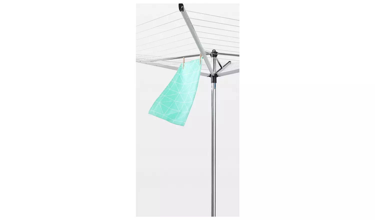 Brabantia Topspinner 40m 4 Arm Rotary Airer with Ground Tube