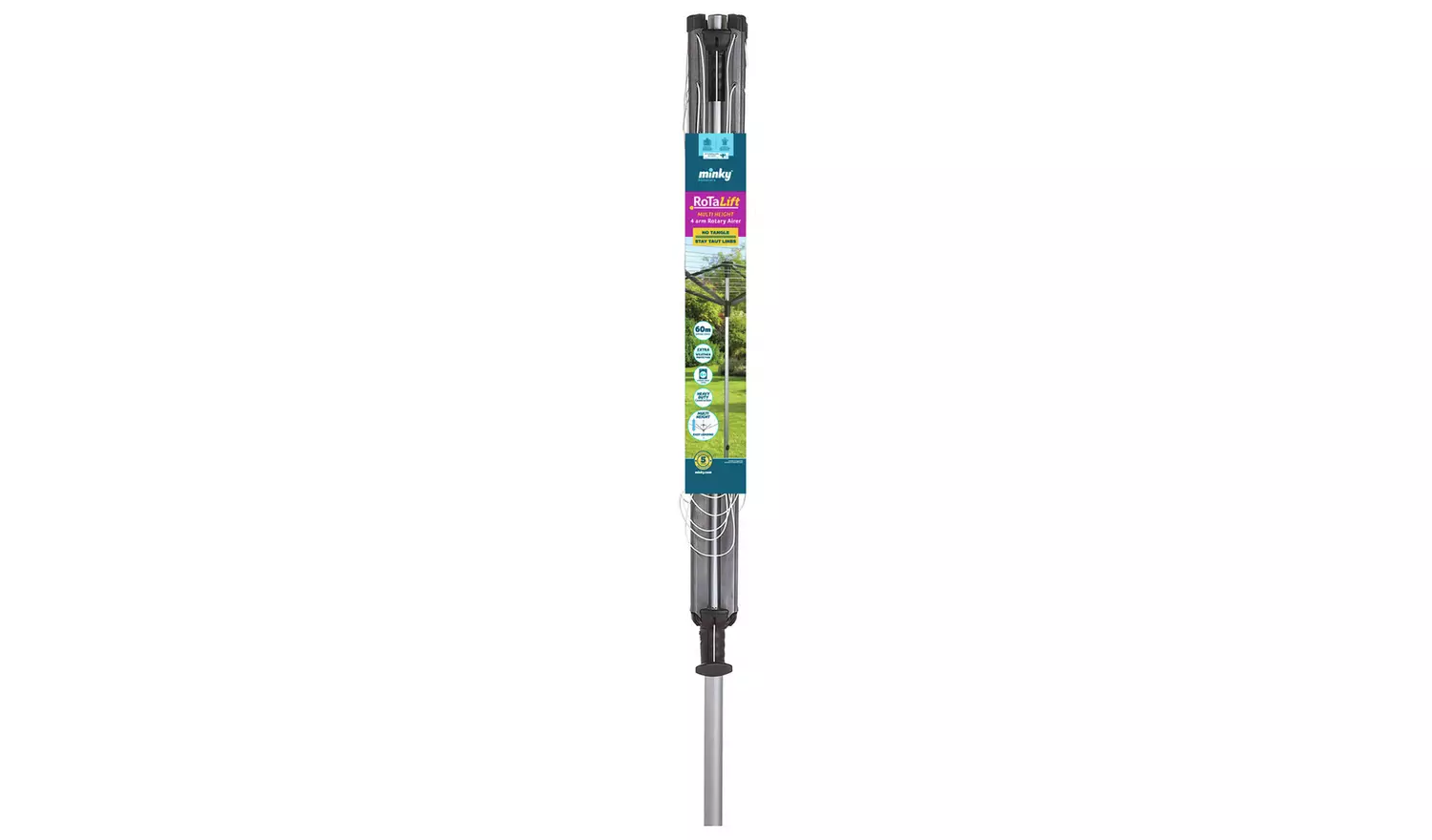 Minky Rotalift 60m 4 Arm Rotary Airer