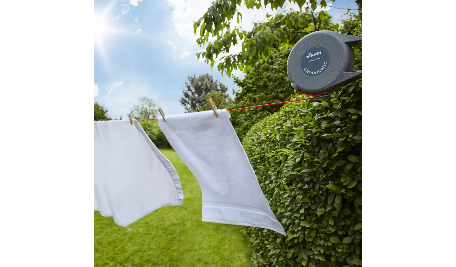 Vileda Cordomatic Retractable Washing Line