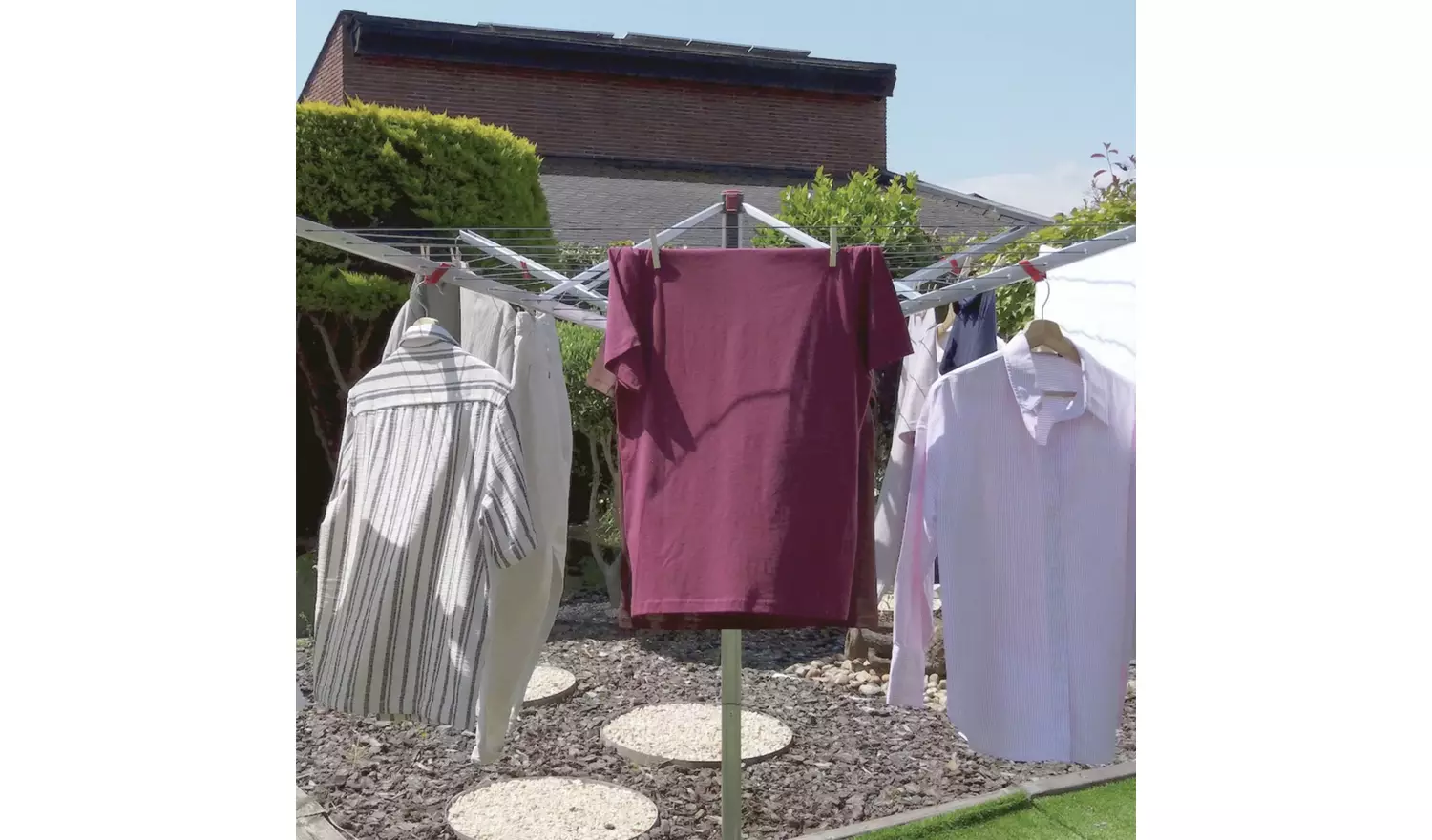 Vileda Sun-Lift 40m 4 Arm Compact Rotary Airer