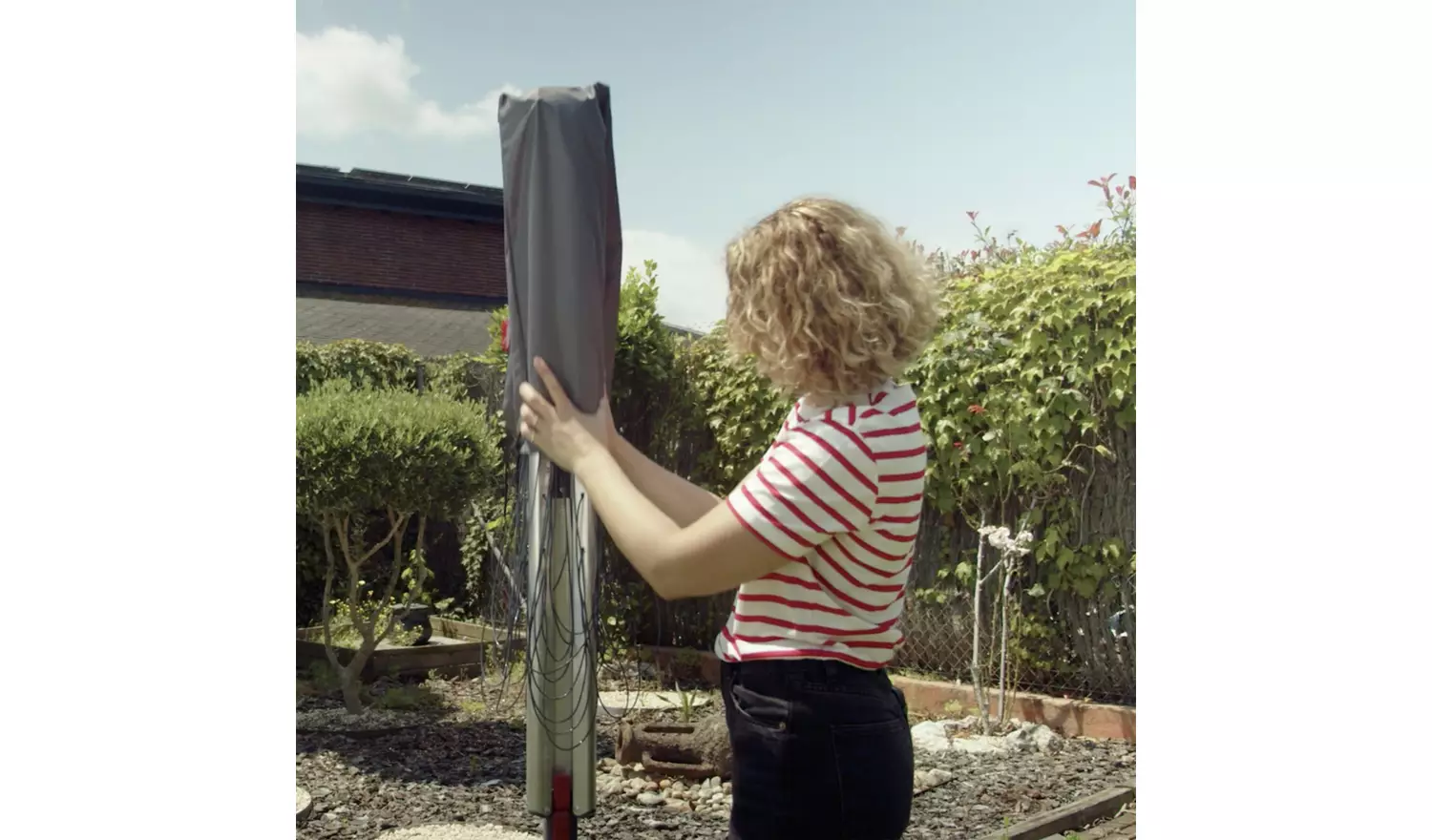 Vileda Sun-Lift 40m 4 Arm Compact Rotary Airer