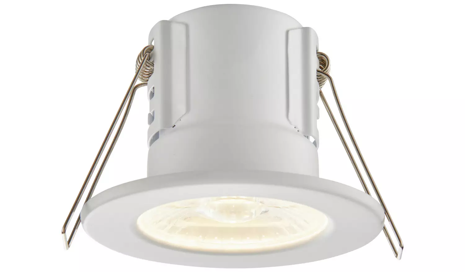 Camber Lighting Guard Steel LED Bathroom Downlighter - White