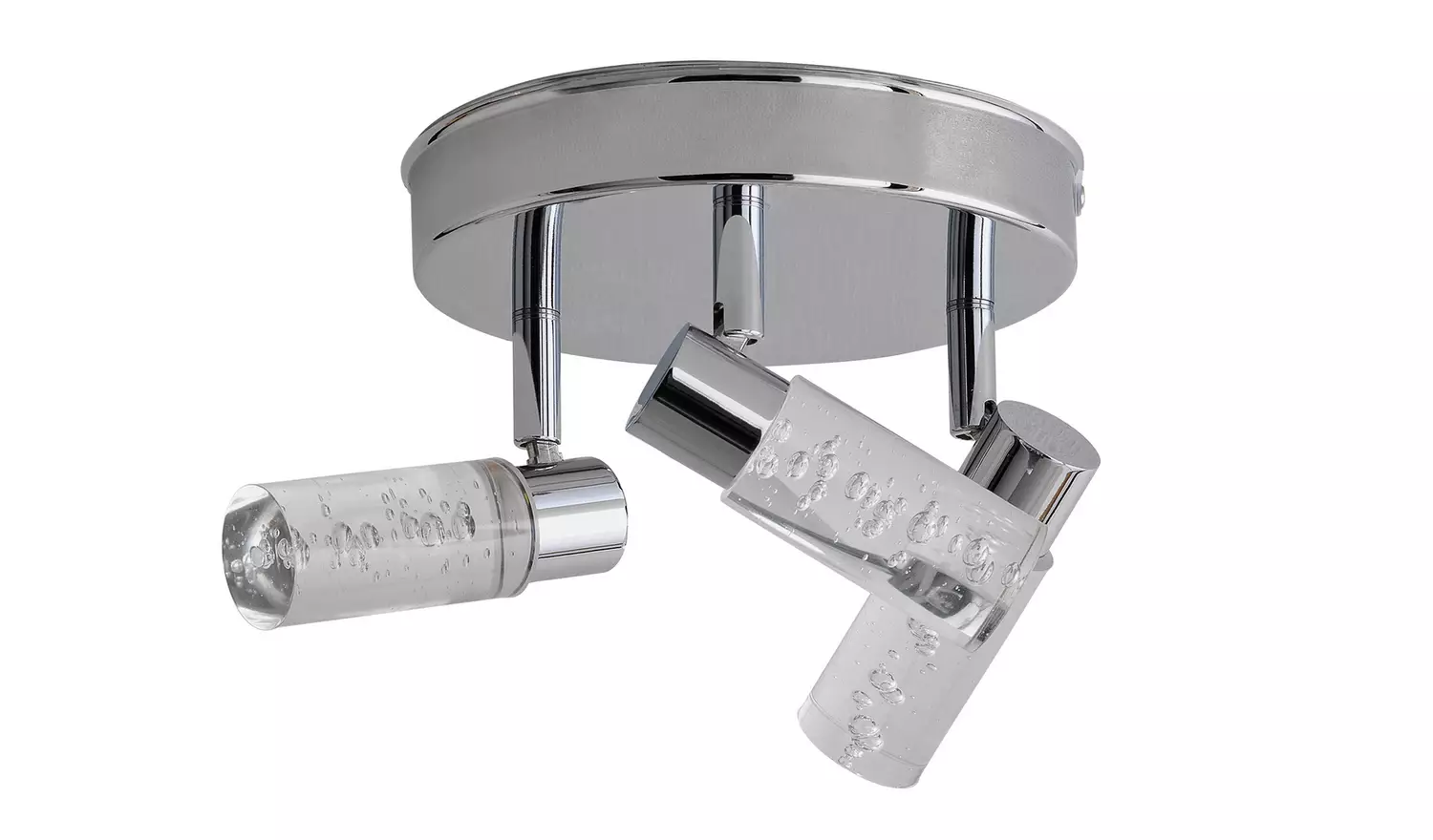 Argos Home Bubble Metal LED Bathroom Spotlight - Chrome