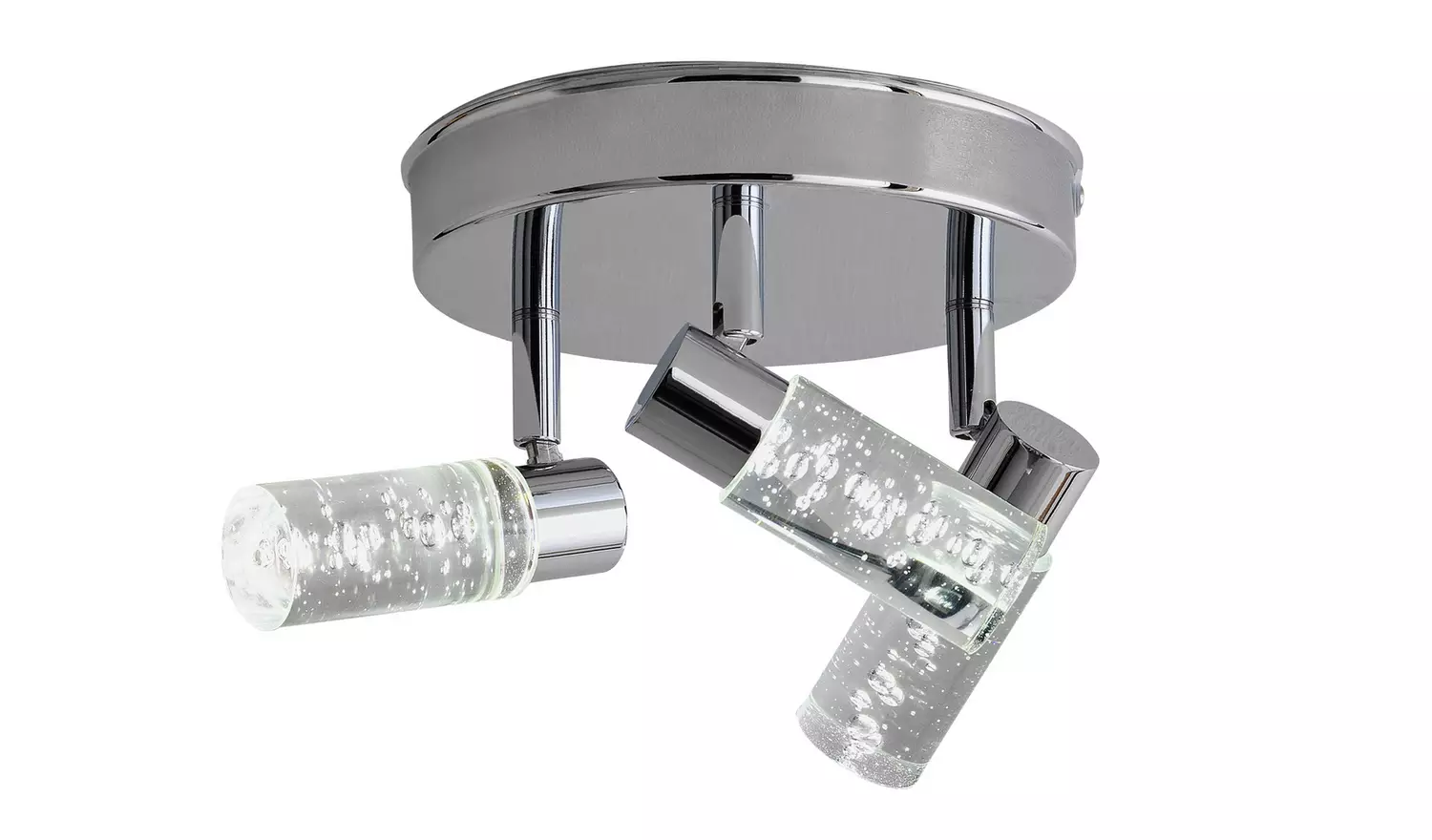 Argos Home Bubble Metal LED Bathroom Spotlight - Chrome