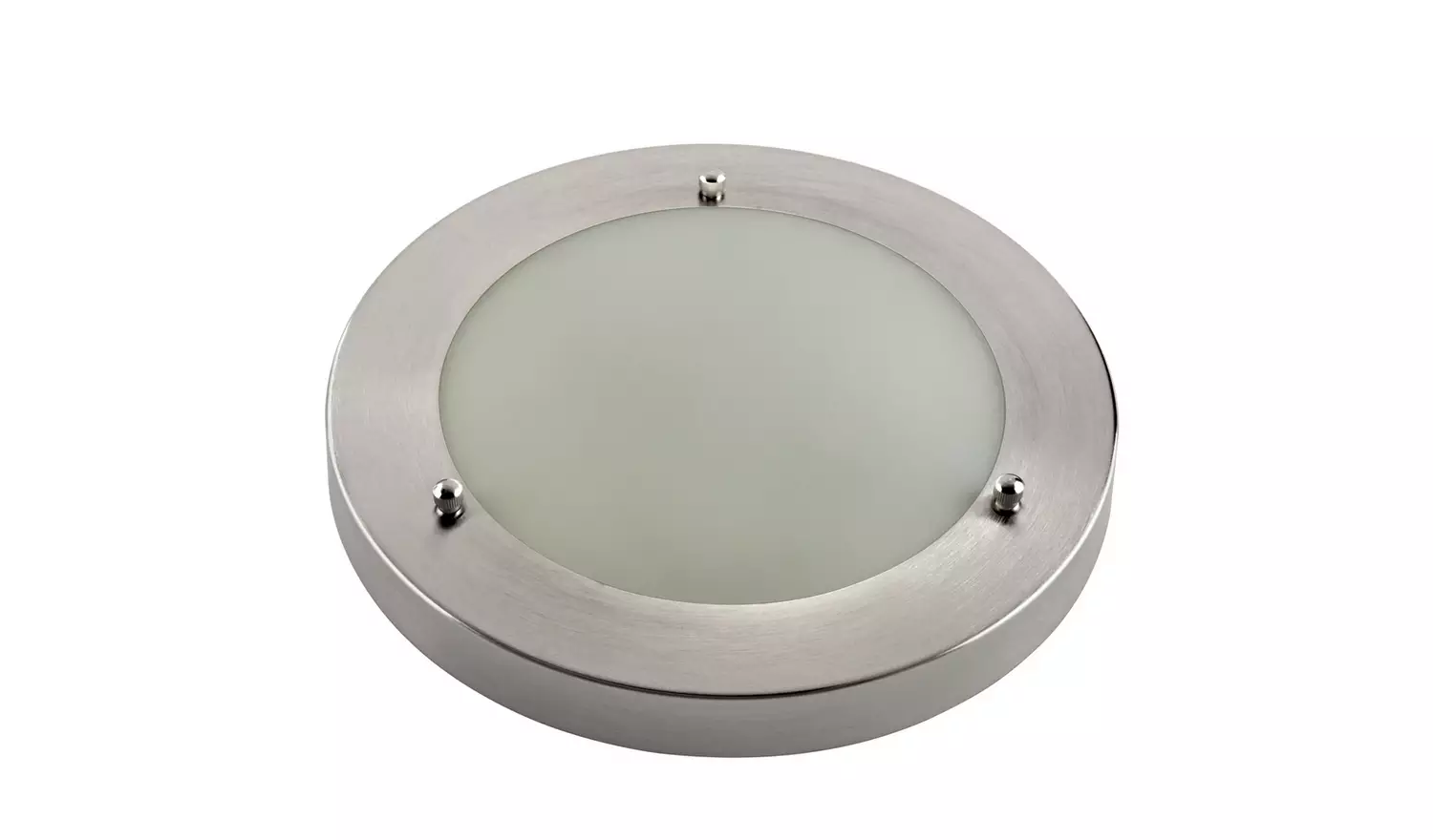 Argos Home Aspley Bathroom Flush to Ceiling Light - Chrome
