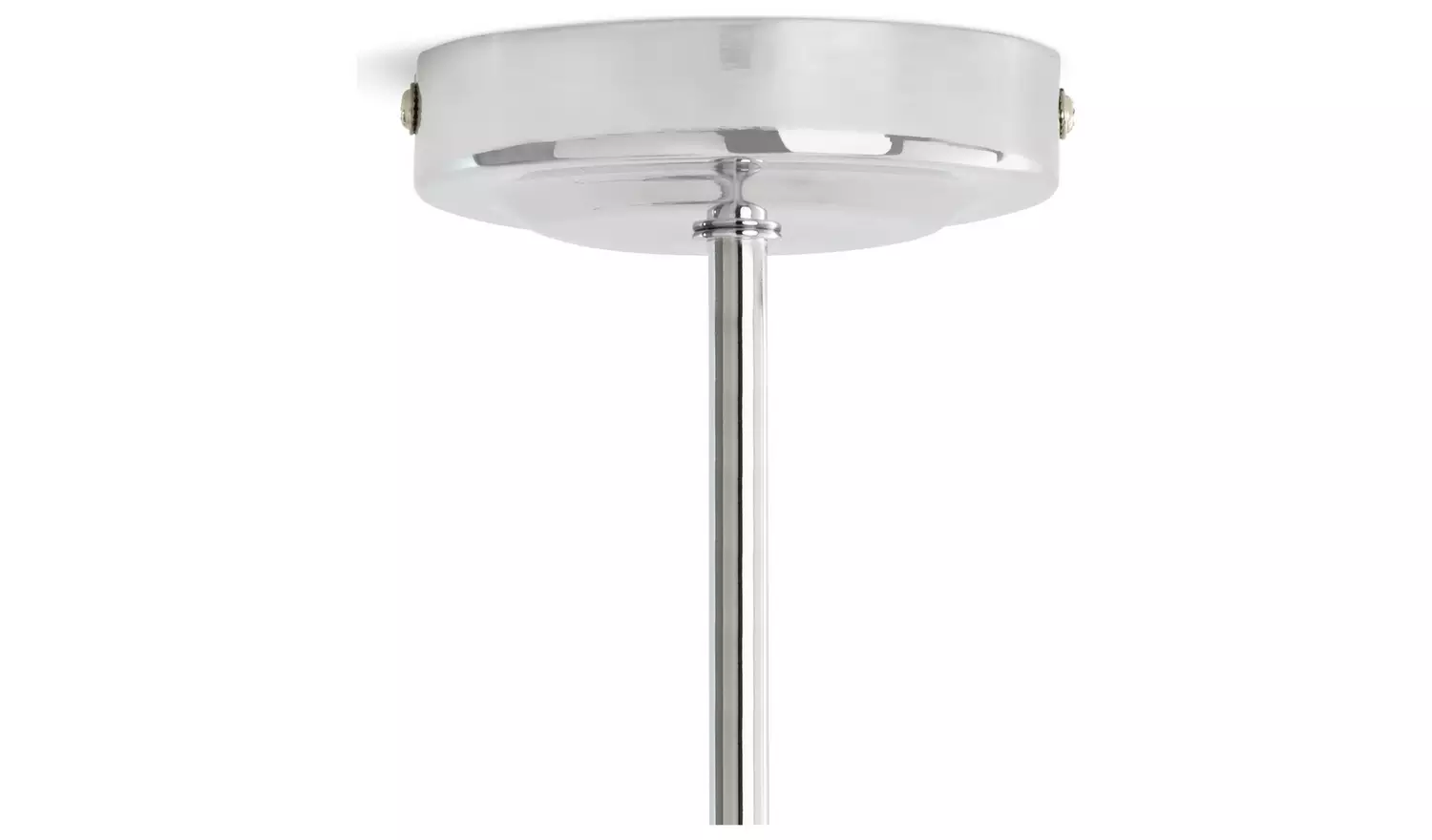 Argos Home Uplighter Steel Flush Ceiling Light - Chrome