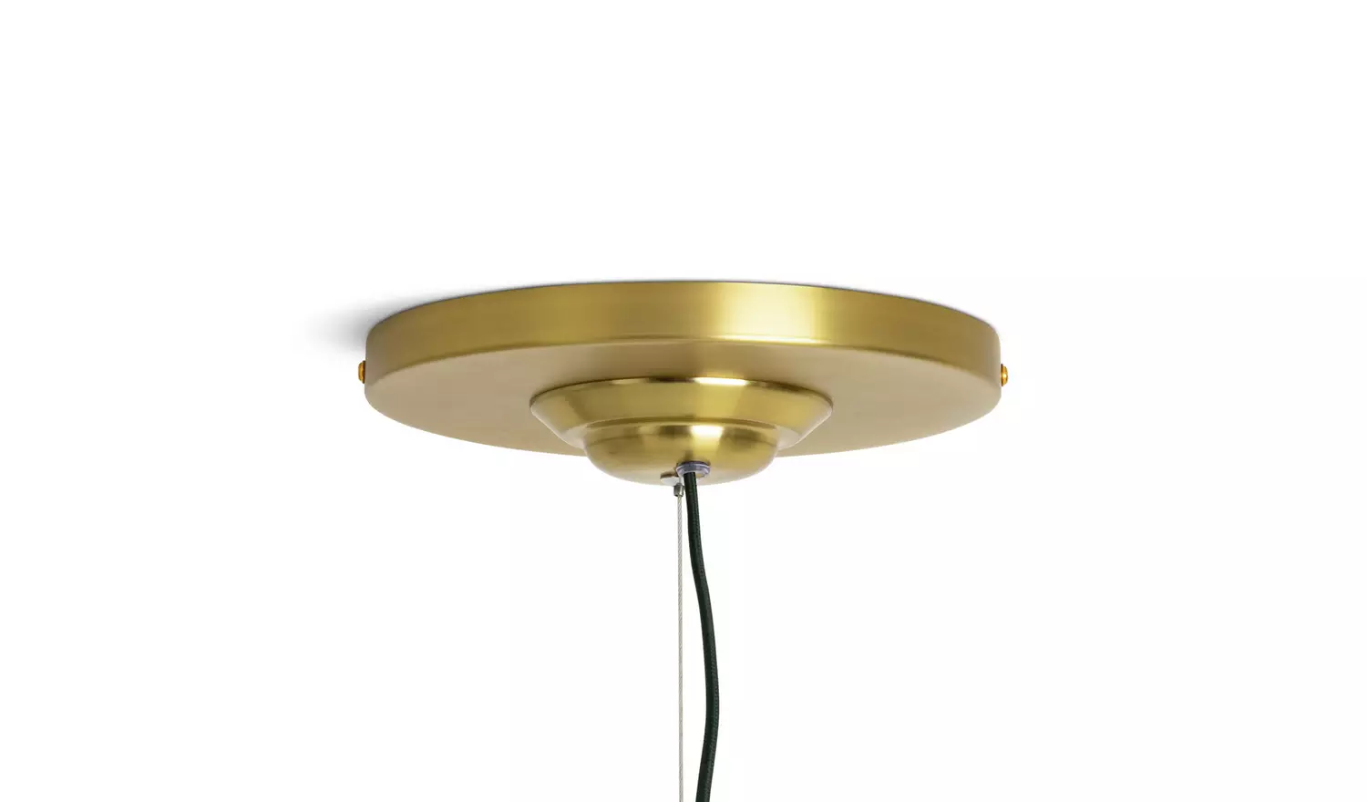 Habitat x Morris & Co. Glass & Brass Cloche Ceiling Light