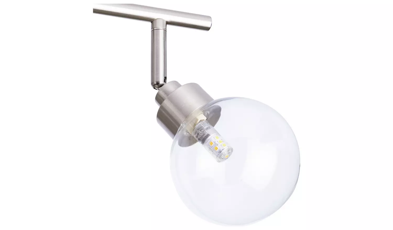Habitat Tay 4 Lights Stainless Steel Spotlight - Chrome