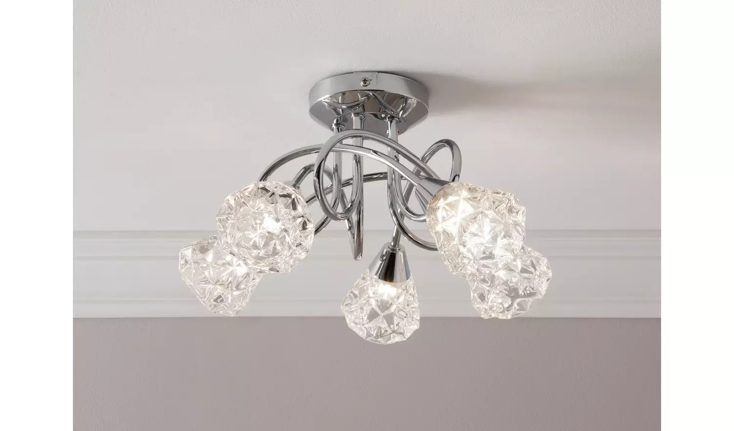 Argos Home Dico 5 Light Ceiling Light