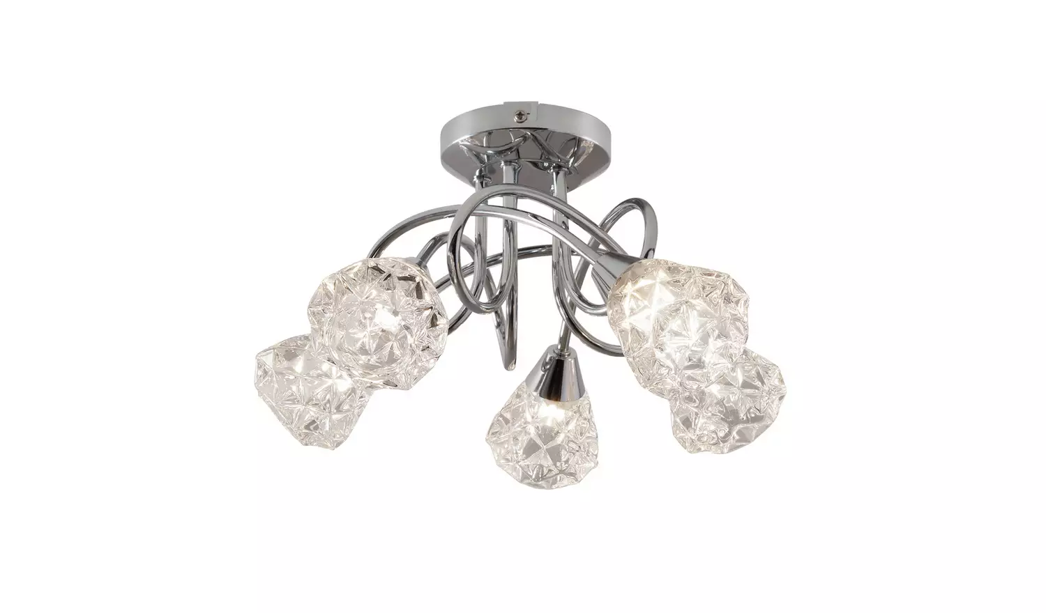 Argos Home Dico 5 Light Ceiling Light