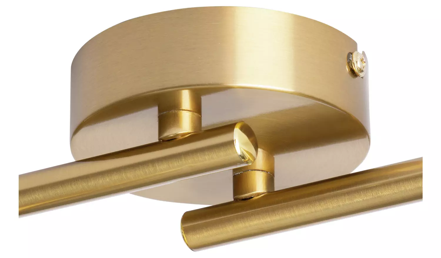 Habitat Tay Steel 4 Lights Spotlight Bar - Brass