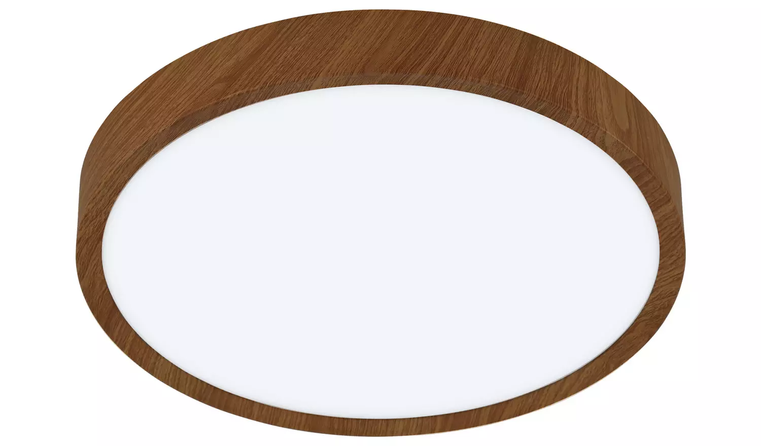 EGLO Musurita LED Flush Ceiling Light - Natural Wood