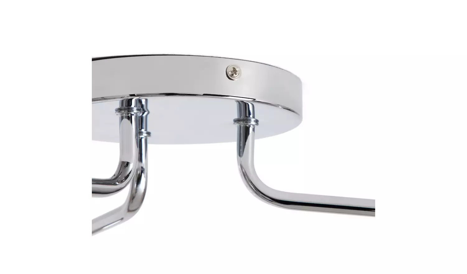 Habitat Rayner 3 Light Flush Ceiling Light -Chrome