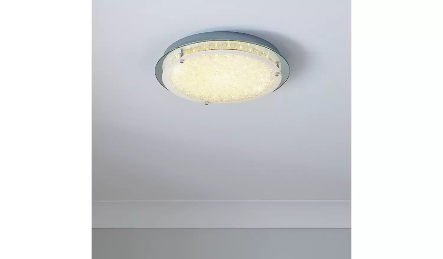 Argos Home Esmo Beaded Glass Flush Ceiling Light