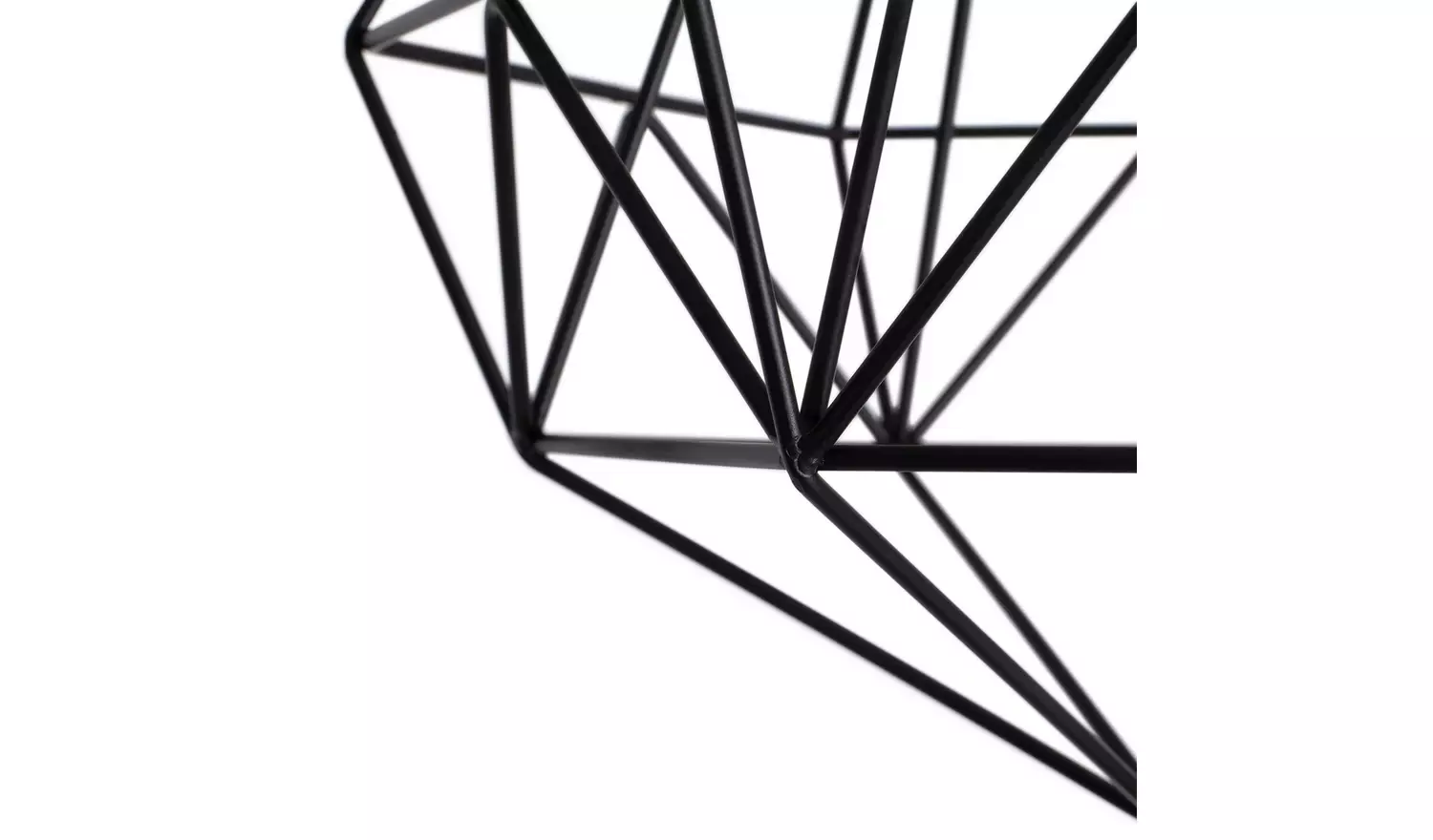 Argos Home Kanso Flush to Ceiling Light - Matt Black