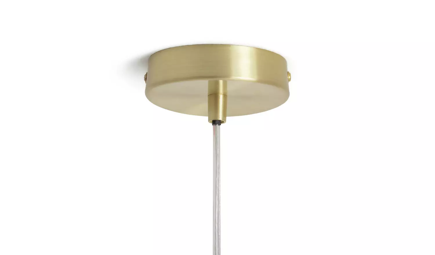 Habitat Lockie Brushed Brass Pendant Ceiling light - Gold