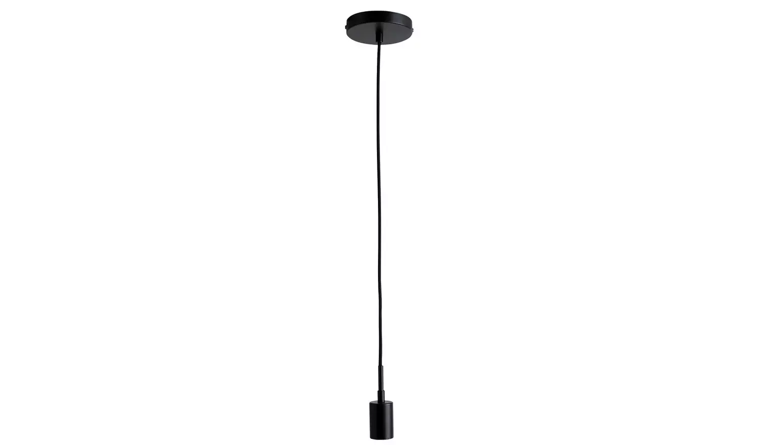 Habitat Lockie Metal Ceiling Light Fitting - Black