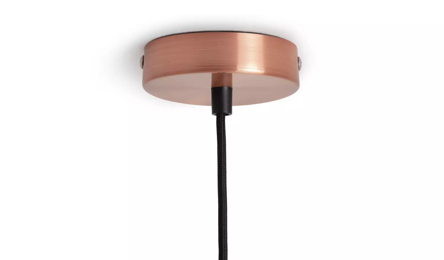Habitat Pendel Electric Light Fitting Black & Copper 1.2M