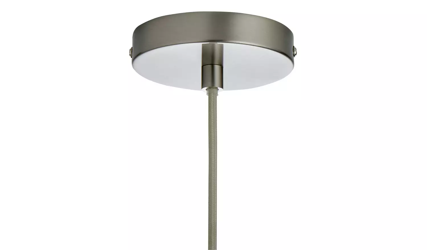 Habitat Abas Bubble Glass Pendant Light - Nickel