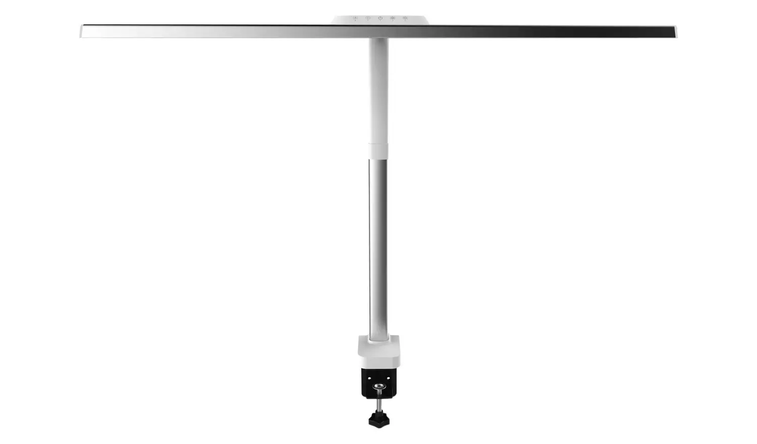 Xtralite Metal LED Clamp Desk Lamp - Silver & White
