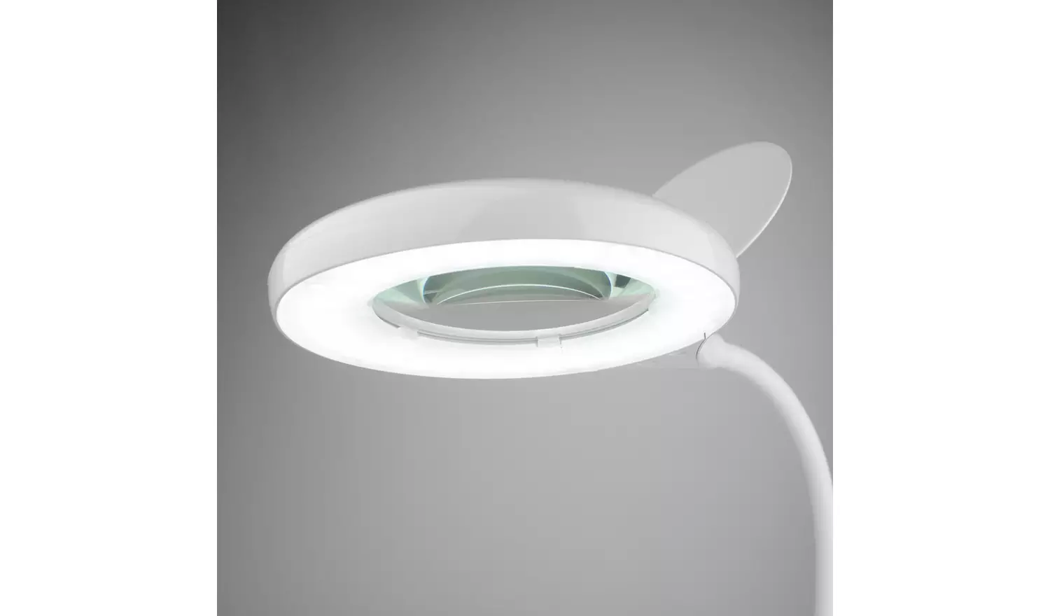 Xtralite LED Magnifier Adjustable Desk Lamp - White