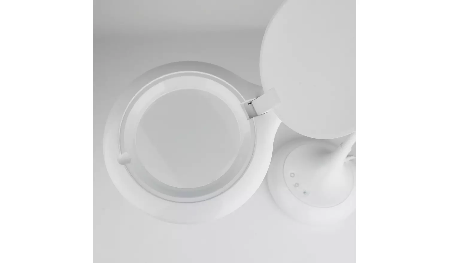 Xtralite LED Magnifier Adjustable Desk Lamp - White