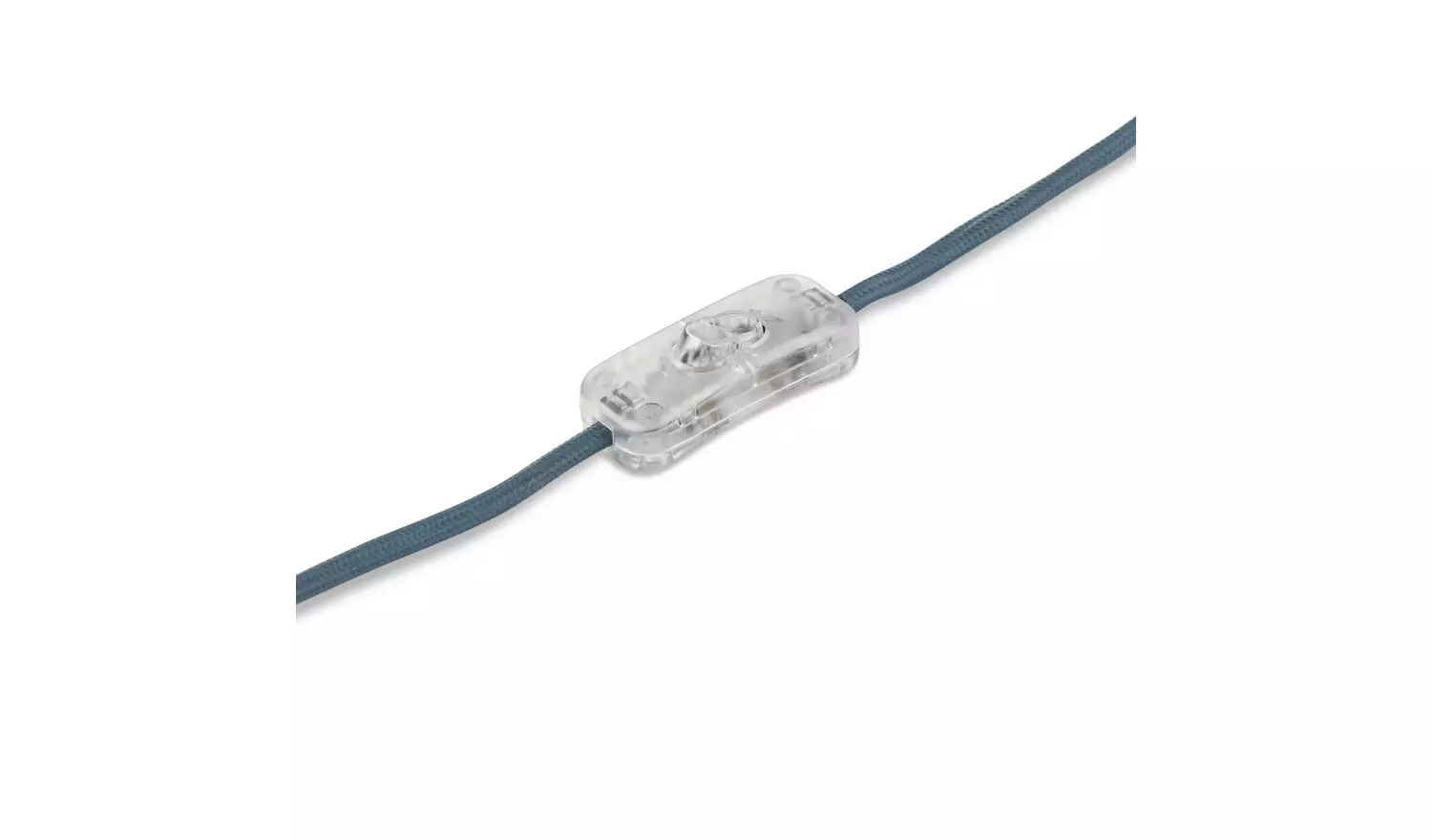 Habitat Acorn Metal Desk Lamp - Cornflower Blue