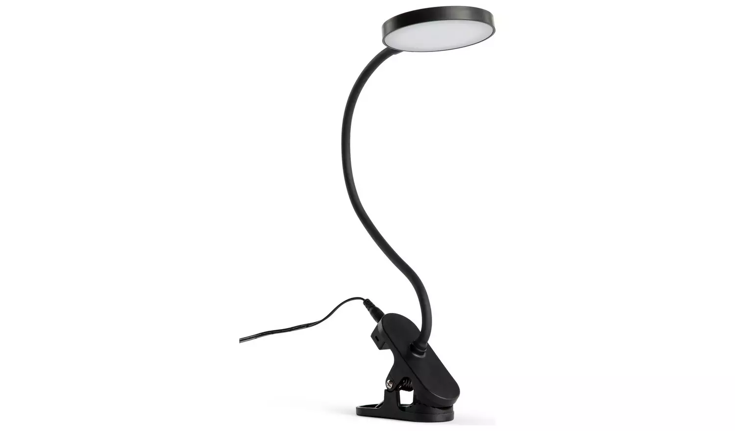 Habitat Mopsa Clip Lamp - Black
