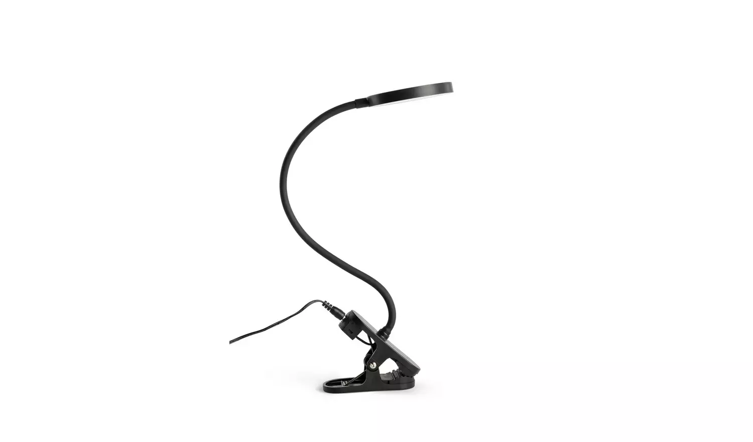 Habitat Mopsa Clip Lamp - Black