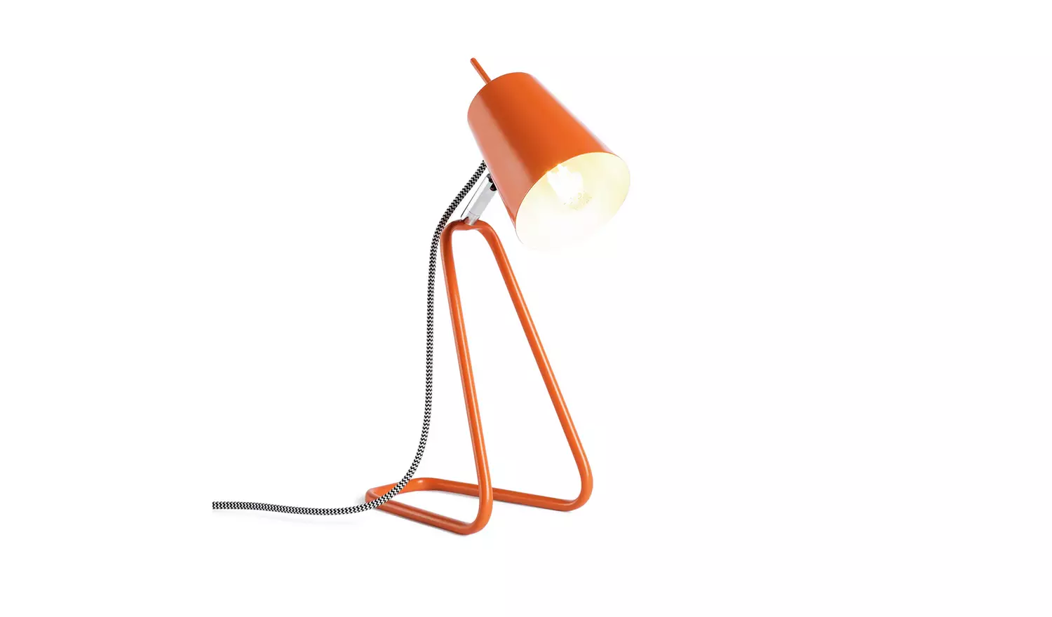 Habitat Lizzie Desk Lamp - Orange