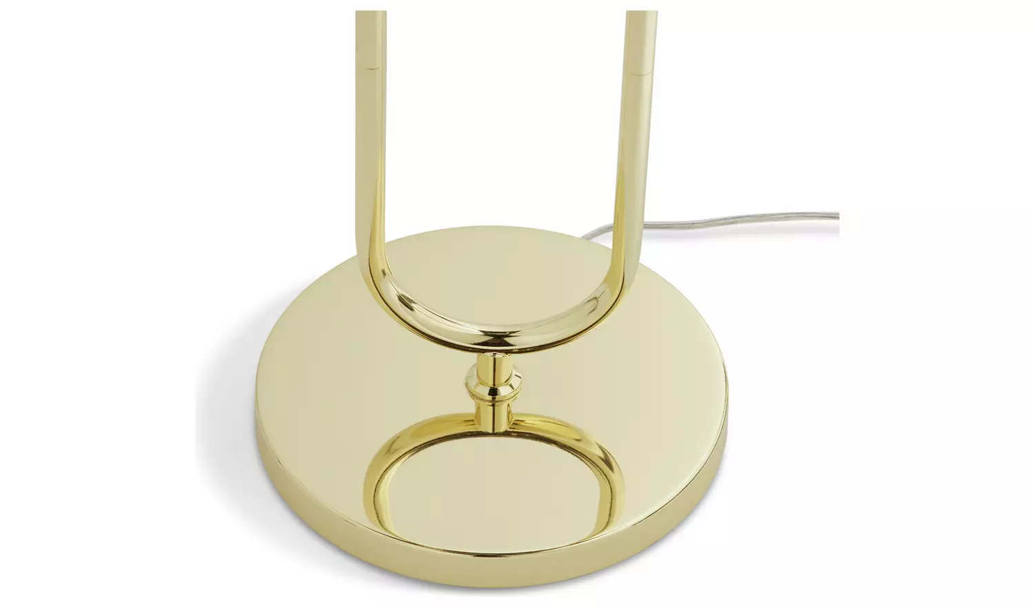 Argos Home Ombre Arc Floor Lamp - Champagne