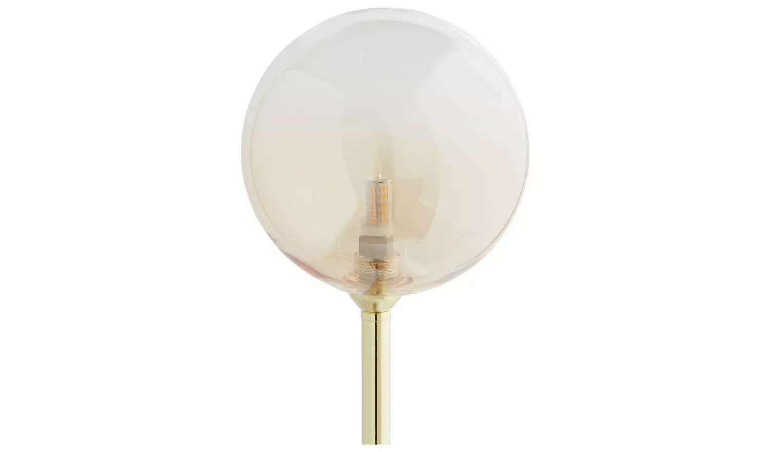 Argos Home Ombre Arc Floor Lamp - Champagne