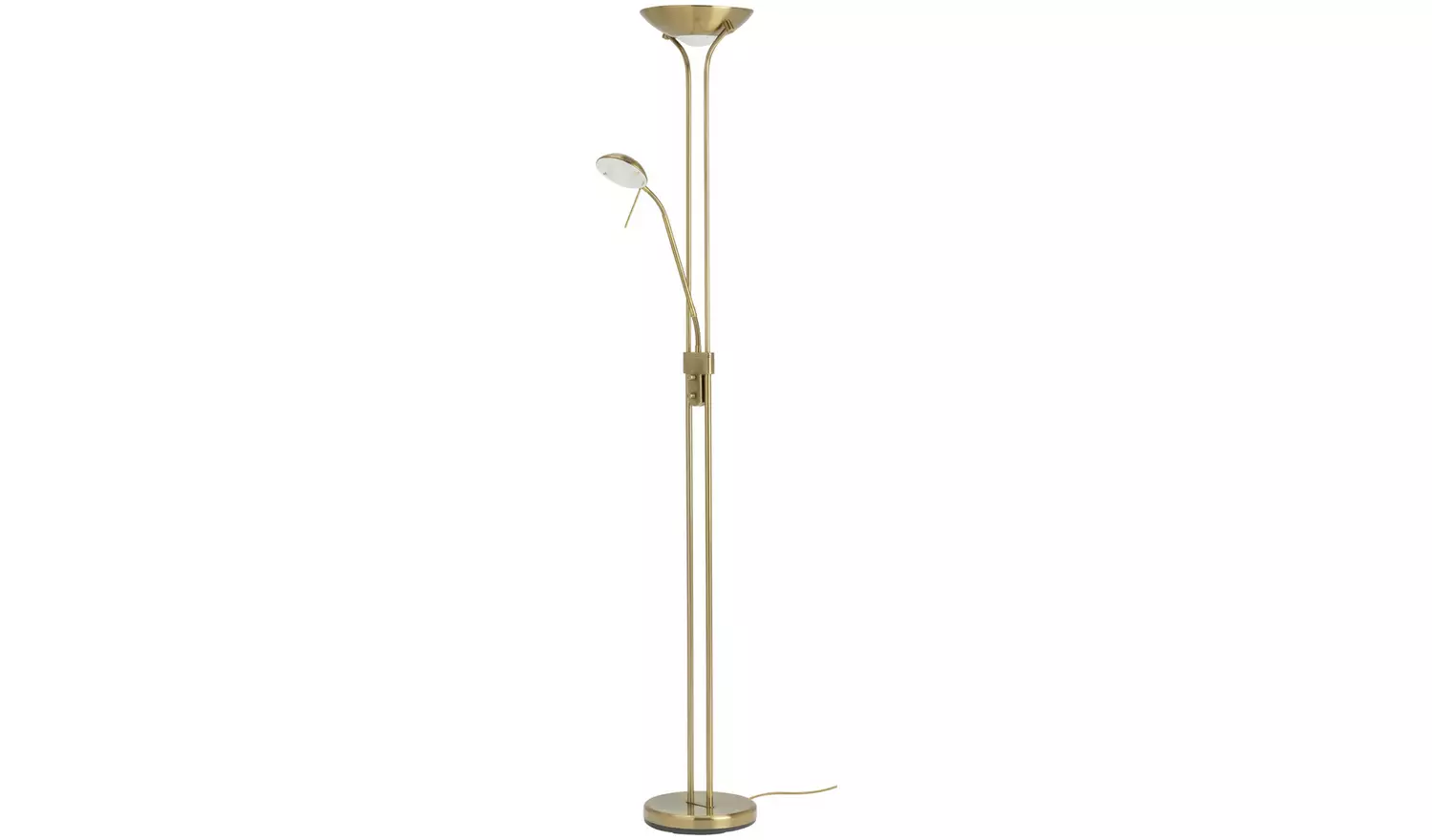 Argos Home Father&Child Uplighter Floor Lamp - Antique Brass