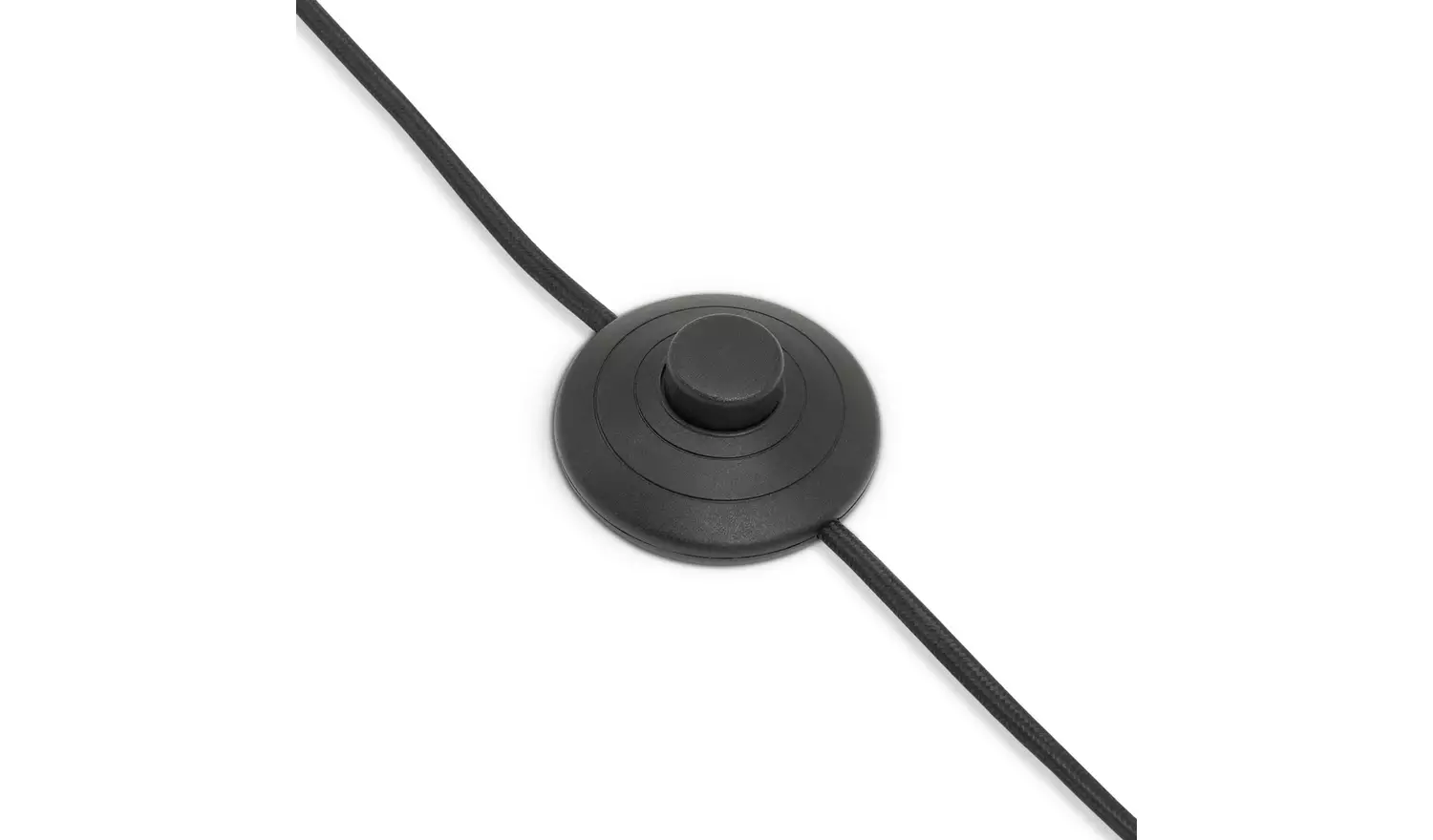 Habitat Lyle Rubber Wood Tripod Floor Lamp - Natural & Cream