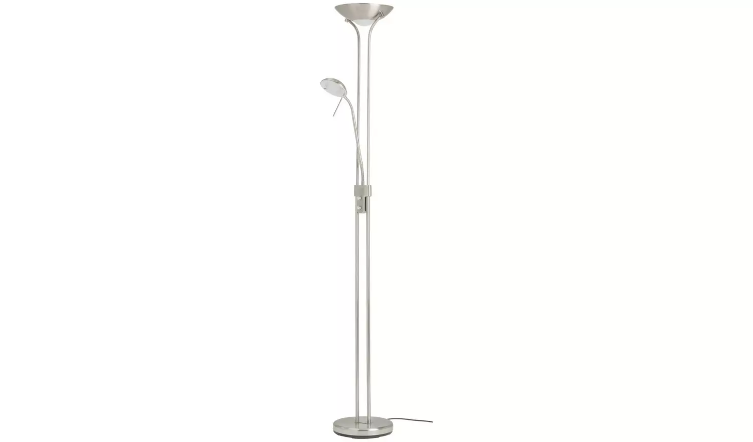 Argos Home Father & Child Uplighter Floor Lamp - Chrome