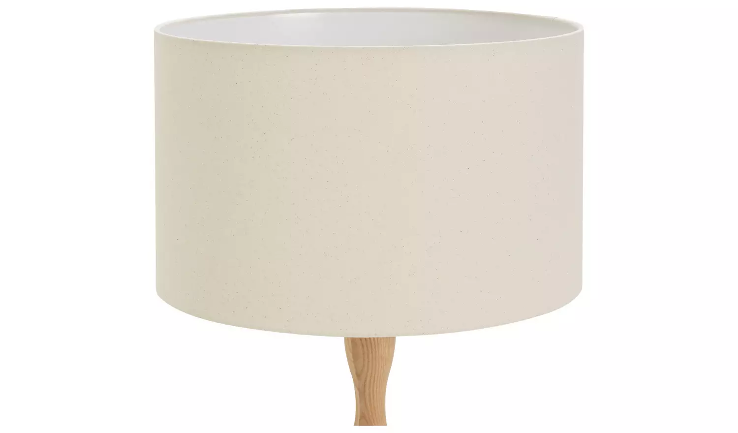 Habitat Bobbin Ash Wood Stick Floor Lamp - Natural