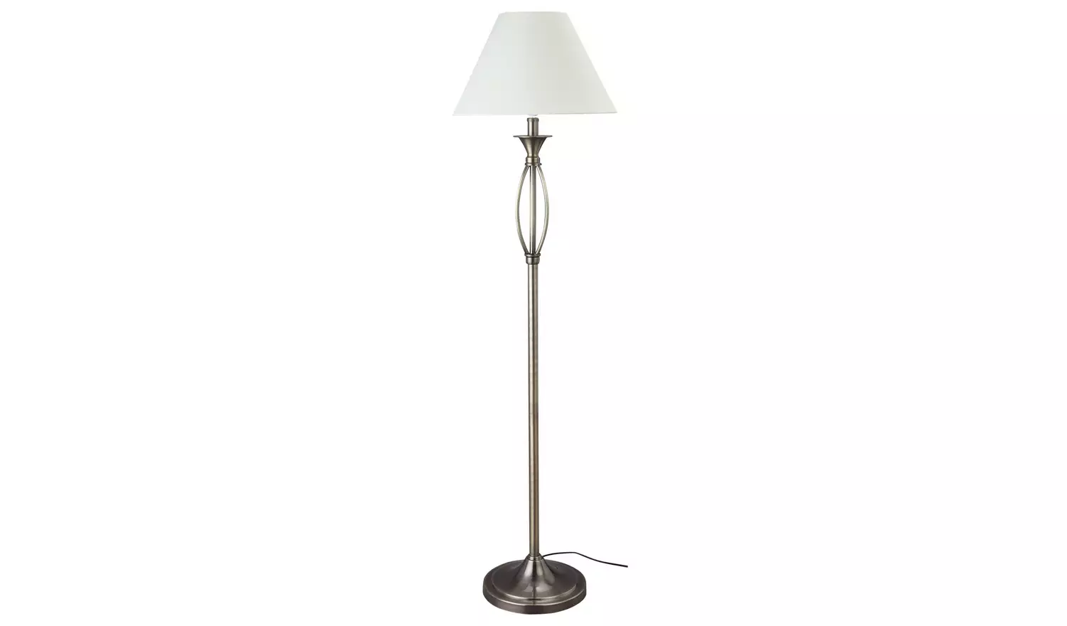 Argos Home Milan Floor Lamp - Antique Brass
