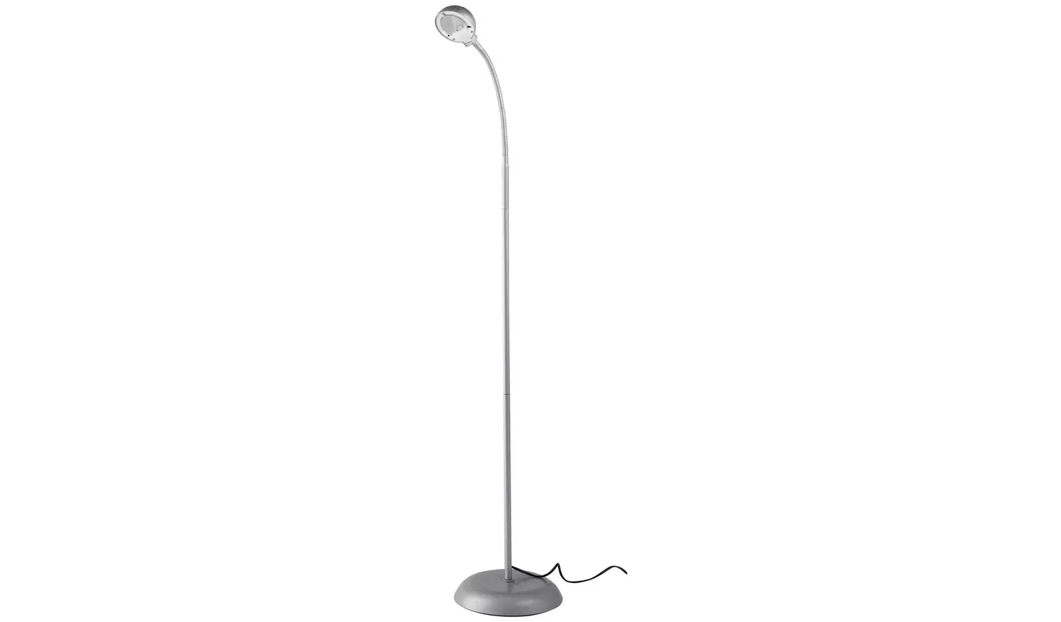 Argos Home Reading Light Floor Lamp - Silver