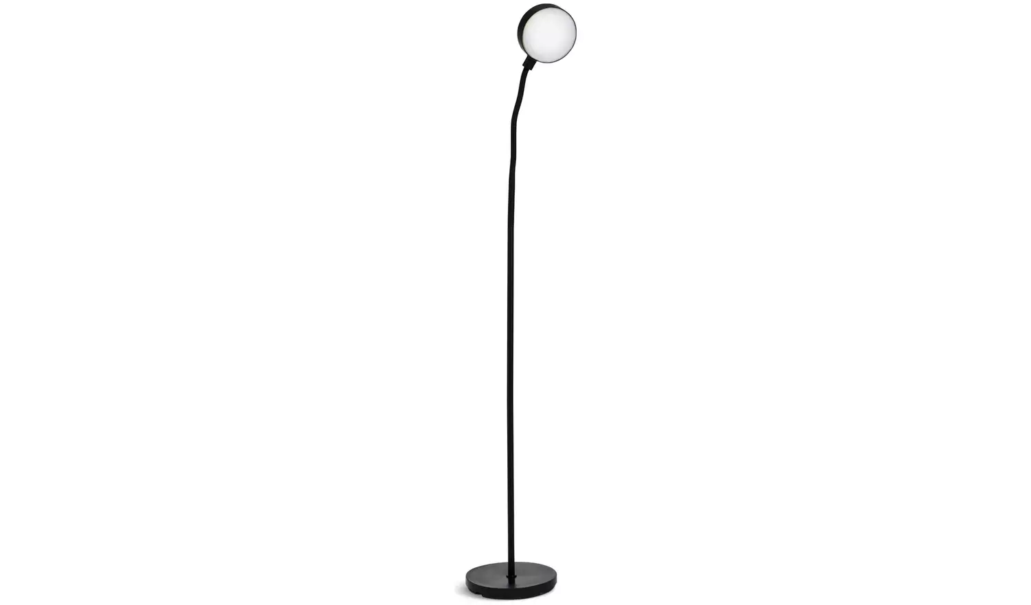 Habitat Mopsa Rechargeable LED Reading Floor Lamp - Black