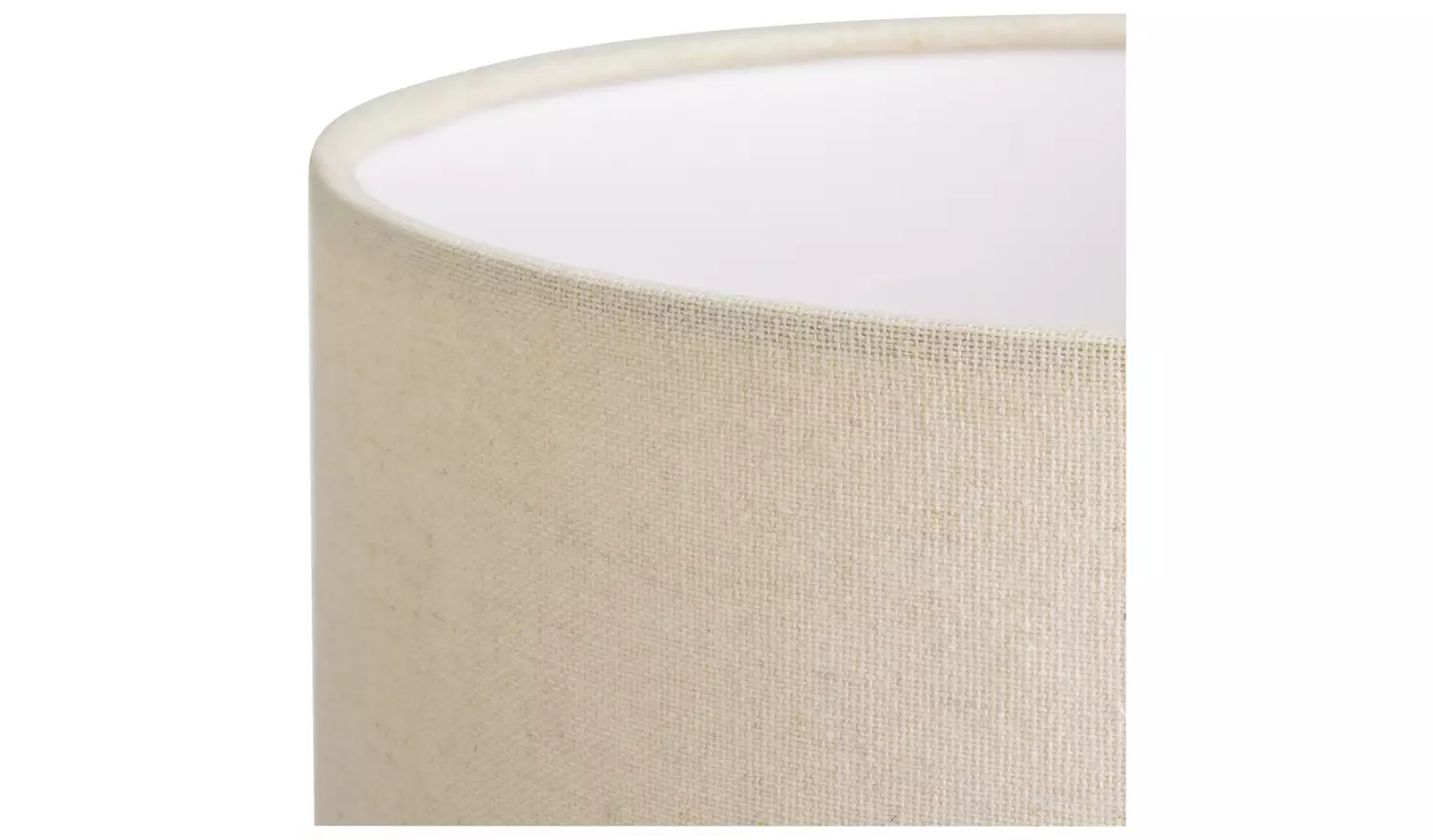 Habitat Abas Brushed Chrome&Bubble Glass Floor Lamp - Nickel