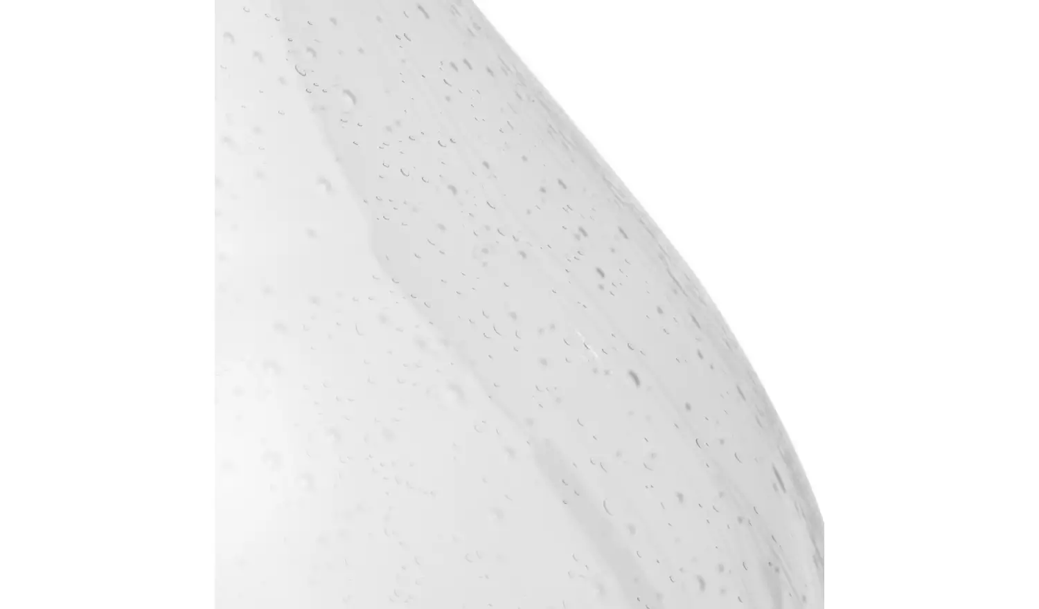 Habitat Abas Brushed Chrome&Bubble Glass Floor Lamp - Nickel