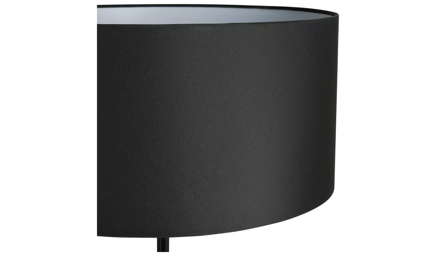 Argos Home Gloss Stick Floor Lamp - Black