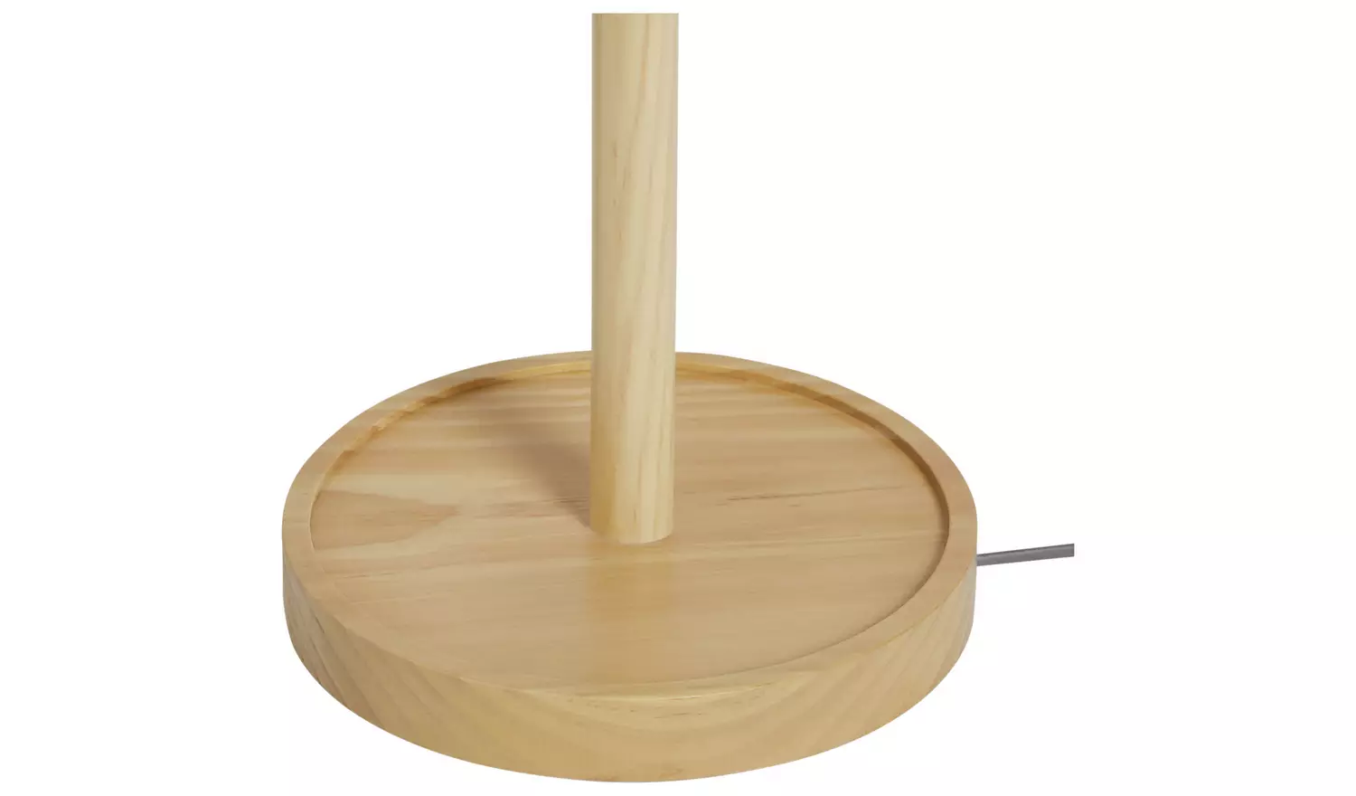 Argos Home Gloss Stick Floor Lamp - Grey