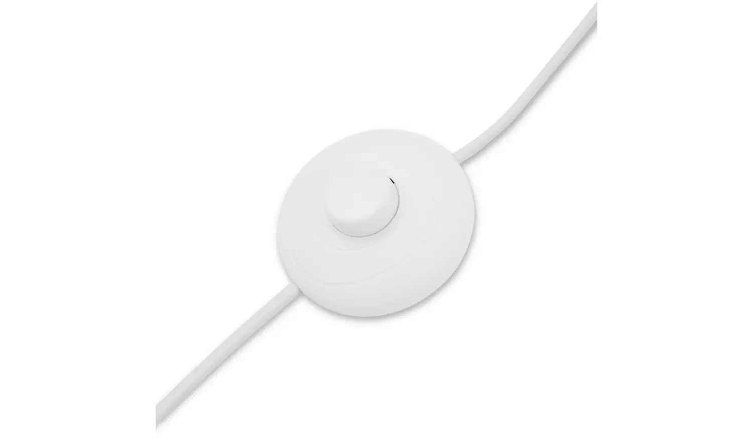 Habitat Swing Arm Floor Lamp - White