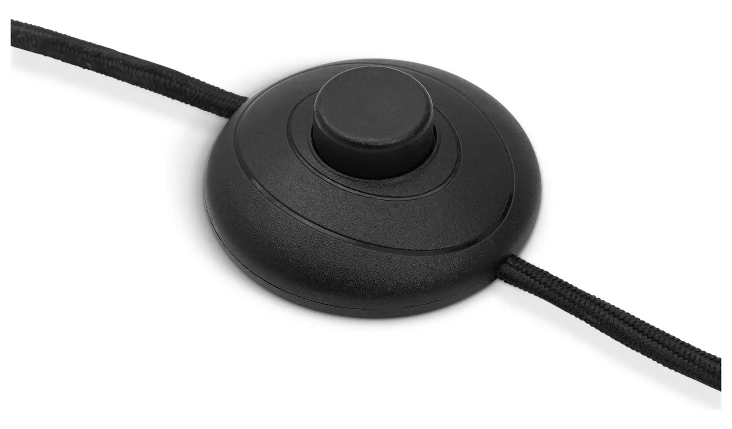 Habitat Bent Shaded Floor Lamp - Black & Gold